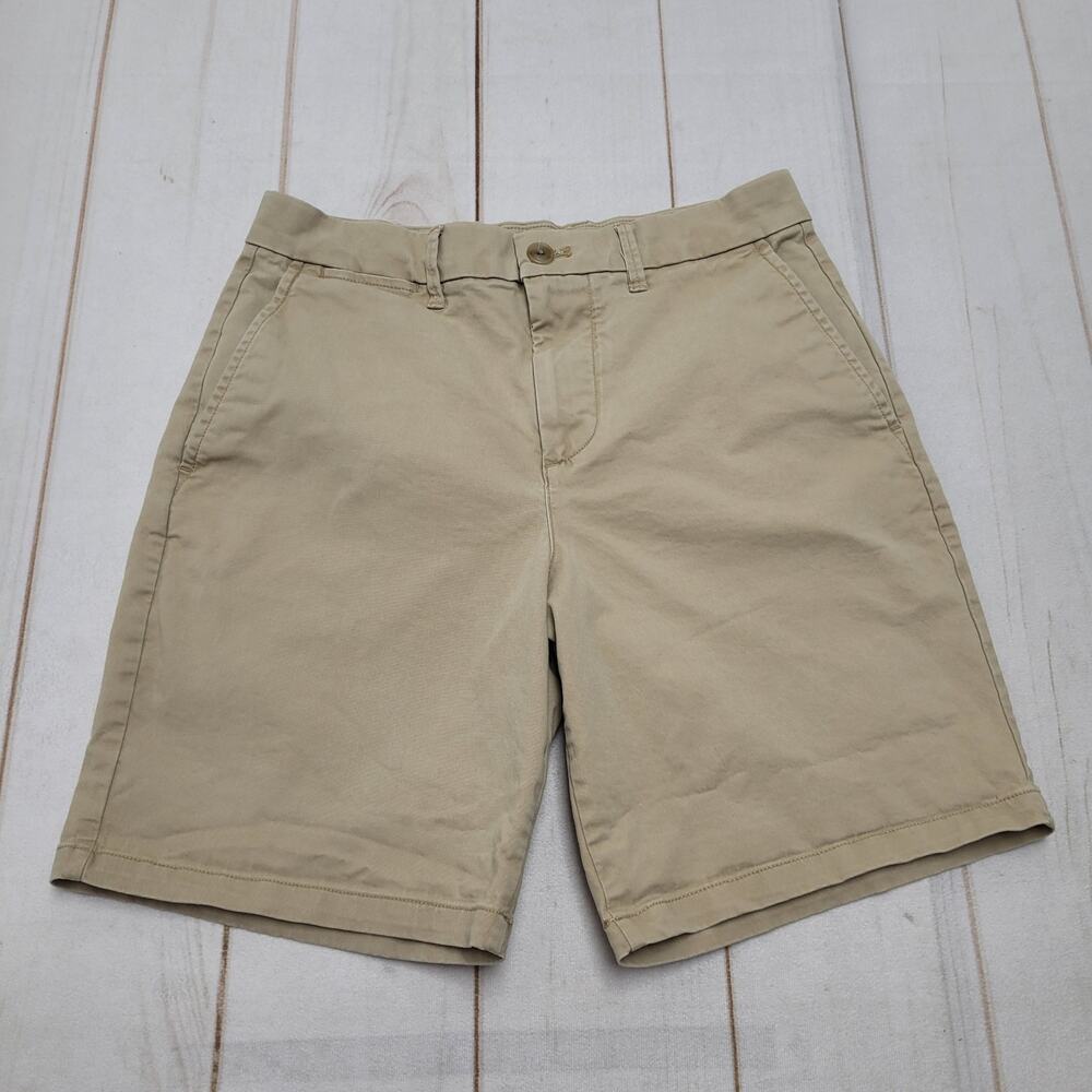 Gap tan classic vintage khaki 8" shorts preppy tan 28